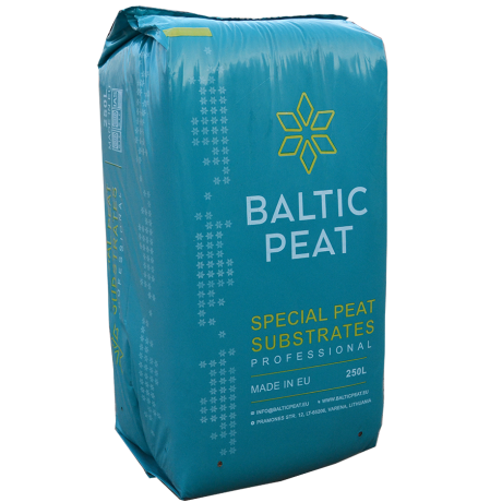 Субстрат для посева Baltic Peat 5.5-6.5 pH, фр. 0-10 мм, 250 л Субстрат для посева Baltic Peat 5.5-6.5 pH, фр. 0-10 мм, 250 л