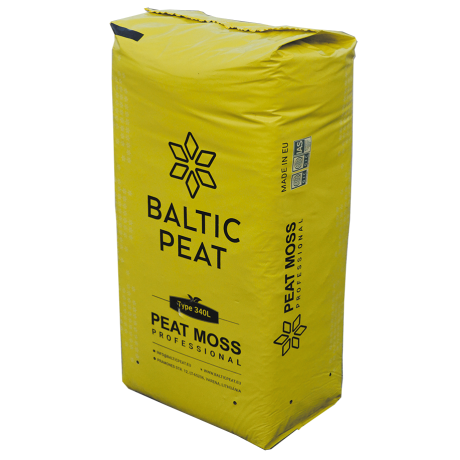Торф верховий Baltic Peat 3.5-4.5 pH, фр.10-40 мм, 150 л