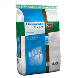 Удобрение Osmocote Exact Standard 15+9+12+2Mg+Te 5-6 м, мешок 25 кг