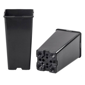 Горщик квадратний 2 л високий, (11х11х21.5 см) Donkwiat Горщик квадратний 2 л високий, (11х11х21.5 см) Donkwiat