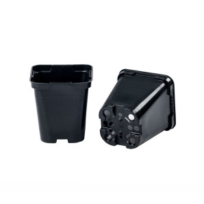 Горщик квадратний 0.5 л, (9х9х9.5см) Donkwiat  S0.5B