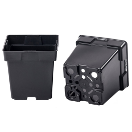 Горшки для рассады квадратные 2 литра Donkwiat (Польша)  (d -14, h - 14 )