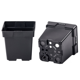 Горшки для рассады квадратные 2 литра Donkwiat (Польша)  (d -14, h - 14 )