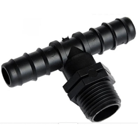 Трійник для крапельної трубки (16мм * 1/2 '* 16мм)