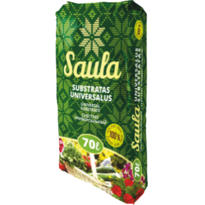 Торфяний субстрат універсальний розкислений SAULA, 70 л