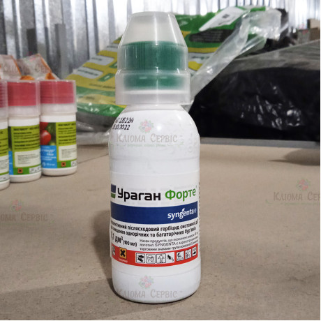 Гербицид Ураган Форте 500 SL в.р.к., 100 мл Гербицид Ураган Форте 500 SL в.р.к., 100 мл