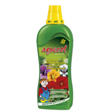 Добриво для балконних рослин Agrecol 7-3-8, 0.75 л