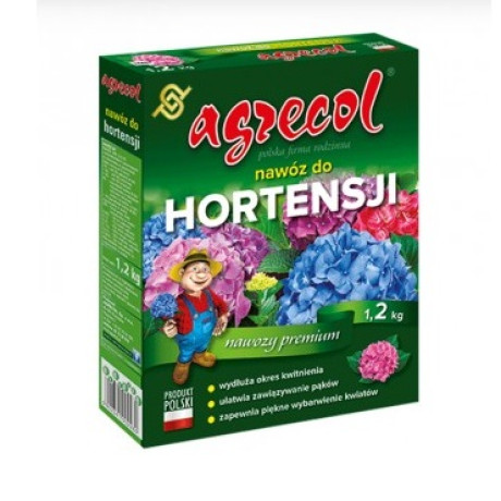 Добриво для гортензій Agrecol 12-6-20, 1.2 кг
