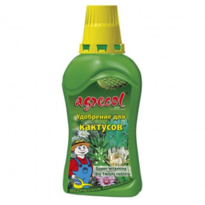 Добриво для кактусів Agrecol 4-3-8, 0.35 л Добриво для кактусів Agrecol 4-3-8, 0.35 л