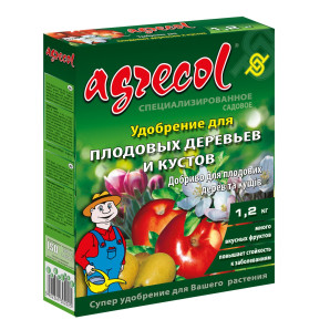 Добриво для плодових дерев Agrecol 8-7-22, 1.2 кг Добриво для плодових дерев Agrecol 8-7-22, 1.2 кг
