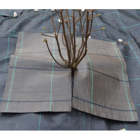 Агроткань Agrojutex 1.05*25 м 100 г/м2 коричневая, в пакете