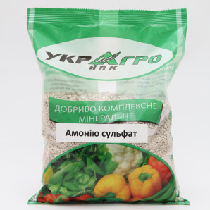Амонію сульфат добривний, упаковка 1 кг УкрАгро