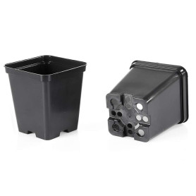 Горшок квадратный 0.5 л, (9х9х10см) Donkwiat 