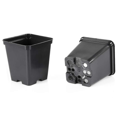 Горщики квадратні для рослин, 0.5 л., (9х9х10см) Donkwiat