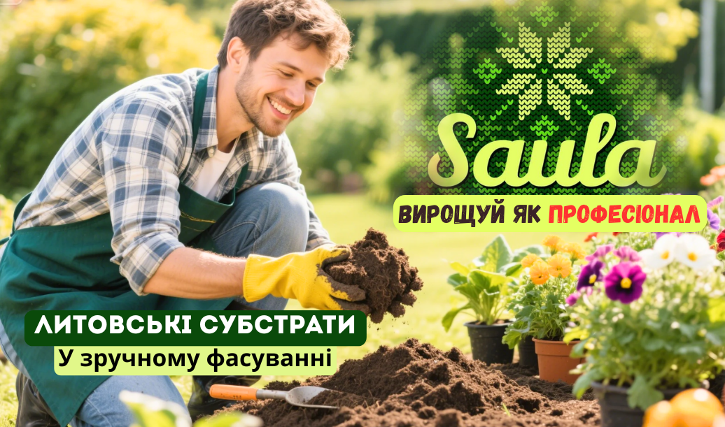 Субстраты для растений Saula (Литва)