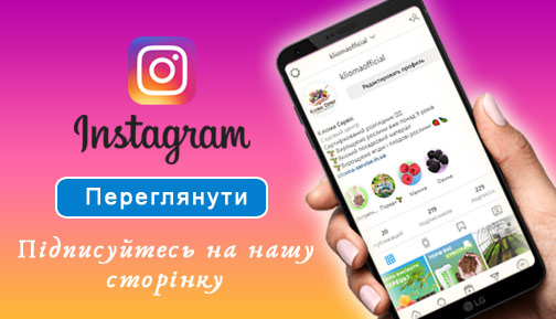 Підписуйтесь на офіційний інстаграм