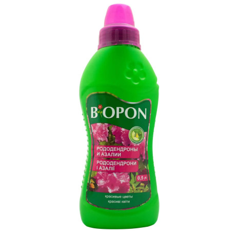 Добриво мінеральне для рододендронів та азалій Biopon, 500 мл