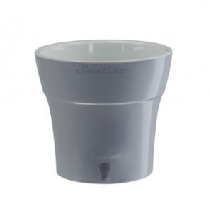 Горщик для квітів Santino DALI, 3,5 л, димчастий сірий-сірий Горщик для квітів Santino DALI, 3,5 л, димчастий сірий-сірий
