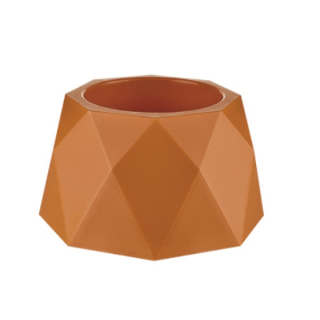 Горшок для цветов Elit Кактус №3 1 л, горчичный