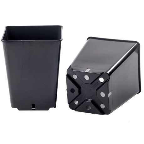 Горщик квадратний 3.5 л високий, (16х16х20см) Donkwiat