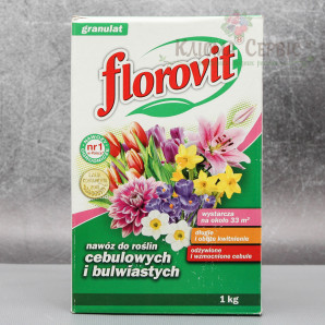 Добриво для квітів садових і цибулевих Florovit, 1 кг