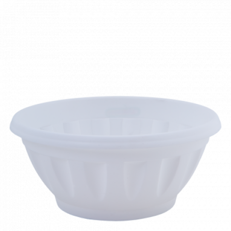 Вазон "Жанна" з підставкою Алеана 11*6 см., білий