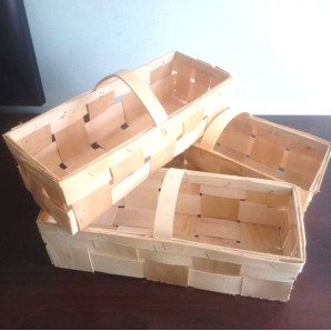 Тара для збору ягід із шпону