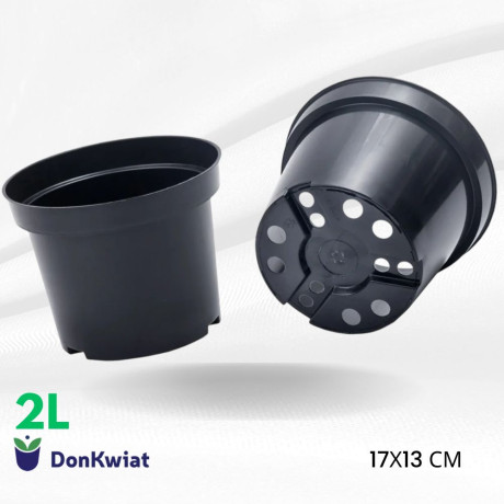 Горщик круглий 2 л, (d-17х13-h см) Donkwiat 