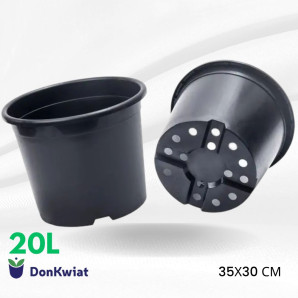 Горшок 20 л круглый  (d -35, h - 30 см) Donkwiat (Польша)