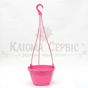 Підвісні горщики для квітів з гачком 2.5 л, рожеві Підвісні горщики для квітів з гачком 2.5 л, рожеві