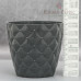 Горшок для цветов Elit Ромбик 0.75 л, антрацит