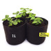 Тканевый горшок для рассады Grow Bag Mini, 1 л 12х12 см