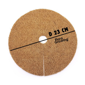 Крышка из кокосового волокна Grow Bag 10 л 23 см Крышка из кокосового волокна Grow Bag 10 л 23 см