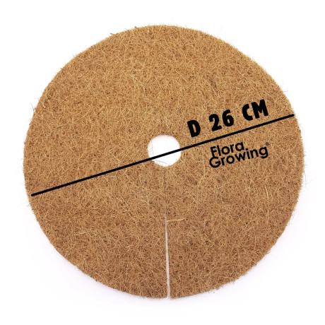 Крышка из кокосового волокна Grow Bag 15 л 26 см Крышка из кокосового волокна Grow Bag 15 л 26 см
