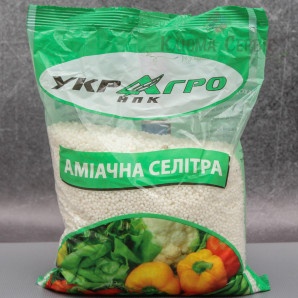 Вапняно-аміачна селітра, упаковка 1 кг УкрАгро Вапняно-аміачна селітра, упаковка 1 кг УкрАгро