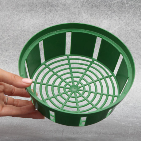 Кошик для цибулин FormPlastic "Круглий-18", зелений