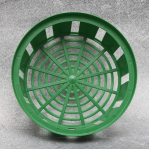 Корзинка для луковиц FormPlastic "Круглая-23", зеленая