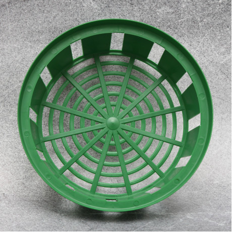 Корзинка для луковиц FormPlastic "Круглая-23", зеленая