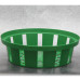 Корзинка для луковиц FormPlastic "Круглая-23", зеленая