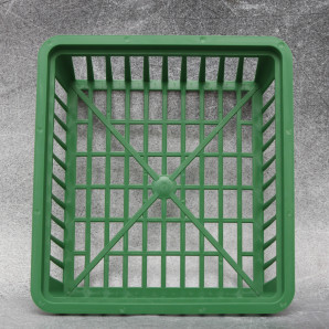 Кошик для цибулин FormPlastic "Квадратний", зелений
