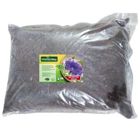 Торфяной субстрат для цветущих растений раскисленный 20 л, Клиома Сервис Торфяной субстрат для цветущих растений раскисленный 20 л, Клиома Сервис