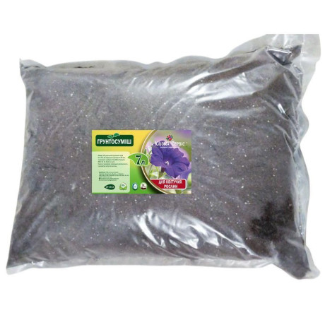 Торф'яний субстрат для квітучих рослин розкислений 7 л, Кліома Сервіс Торф'яний субстрат для квітучих рослин розкислений 7 л, Кліома Сервіс