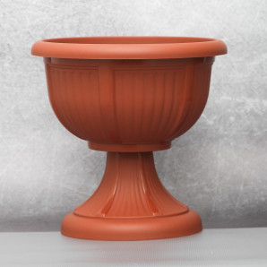Вазон "Леон" з підставкою Алеана 21 см., теракот Вазон "Леон" з підставкою Алеана 21 см., теракот