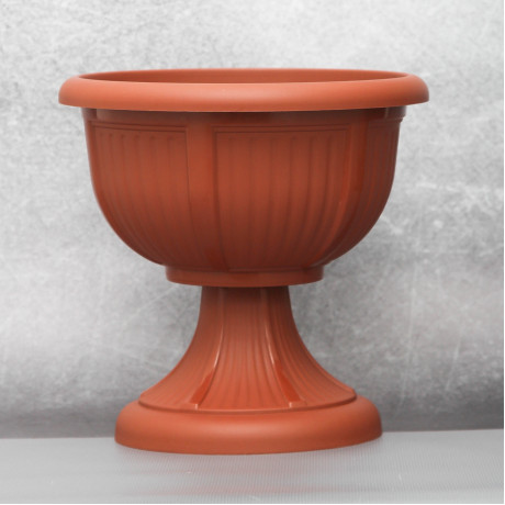 Вазон "Леон" з підставкою Алеана 21 см., теракот