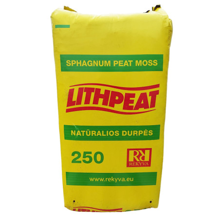 Верховий торф Lith Peat 3.5-4.5 pH фр. 0-10 мм 250 л