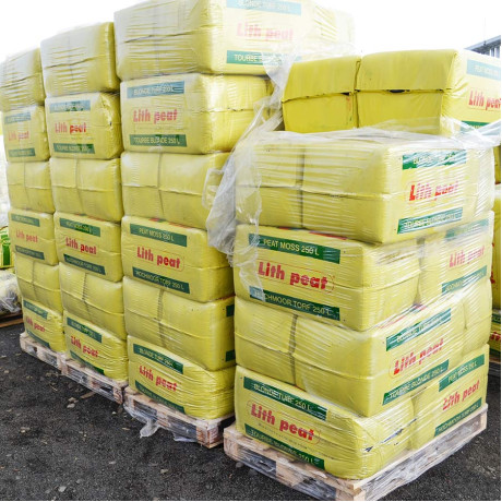 Верховий торф розкислений "Lith Peat" 5.5-6.5 pH, фр. 0-5 мм, 250 л (Rėkyva)