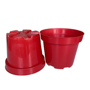 Горшок для цветов LotPlast 2 л d16 красный