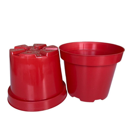 Горшок для цветов LotPlast 2 л d16 красный