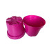 Горшок для цветов LotPlast 2 л d16 розовый