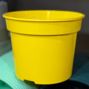 Горщик для квітів LotPlast 2 л d16 жовтий Горщик для квітів LotPlast 2 л d16 жовтий